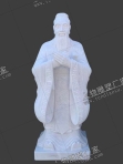 孔子石雕塑